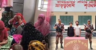 রংপুরে একরাতে ৪৫ জনকে ‘পুশ ইন’